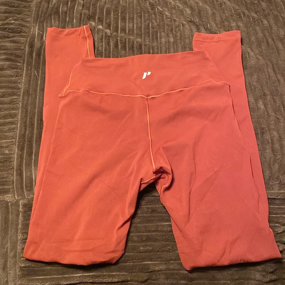 1st Phorm Essential Leggings in rust Sz S Brand New!